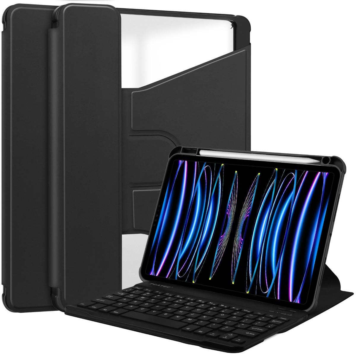 INF Bluetooth-toetsenbordhoes voor iPad 11 (A16) 2025 en iPad 10e generatie