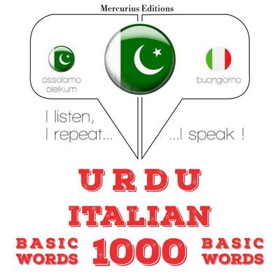 1000 essential words in Italian - JM Gardner, Audio, 9782821147515