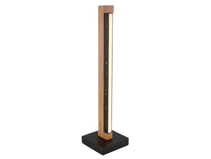 Globo Led-Tischleuchte, Schwarz, Weiss, Metall, Kunststoff, rechteckig, 12x48x12 cm, CE, Wippschalter, Lampen & Leuchten, LED Beleuchtung, LED-Tischleuchten