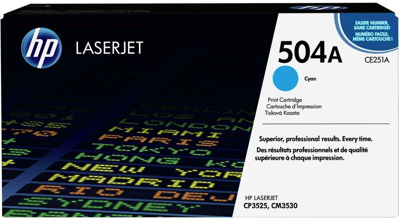 HP 504A (CE251A) - Cyan - Toner Cyan