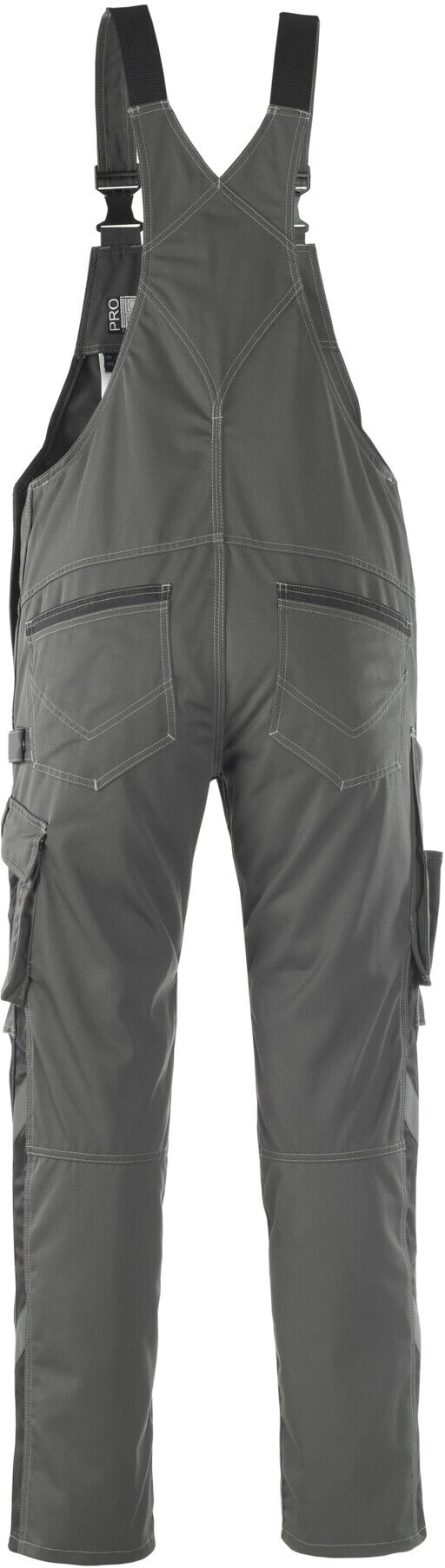 MASCOT® Latzhose Leipzig 82C64 dunkelanthrazit/schwarz (12069-203-1809-82C64)