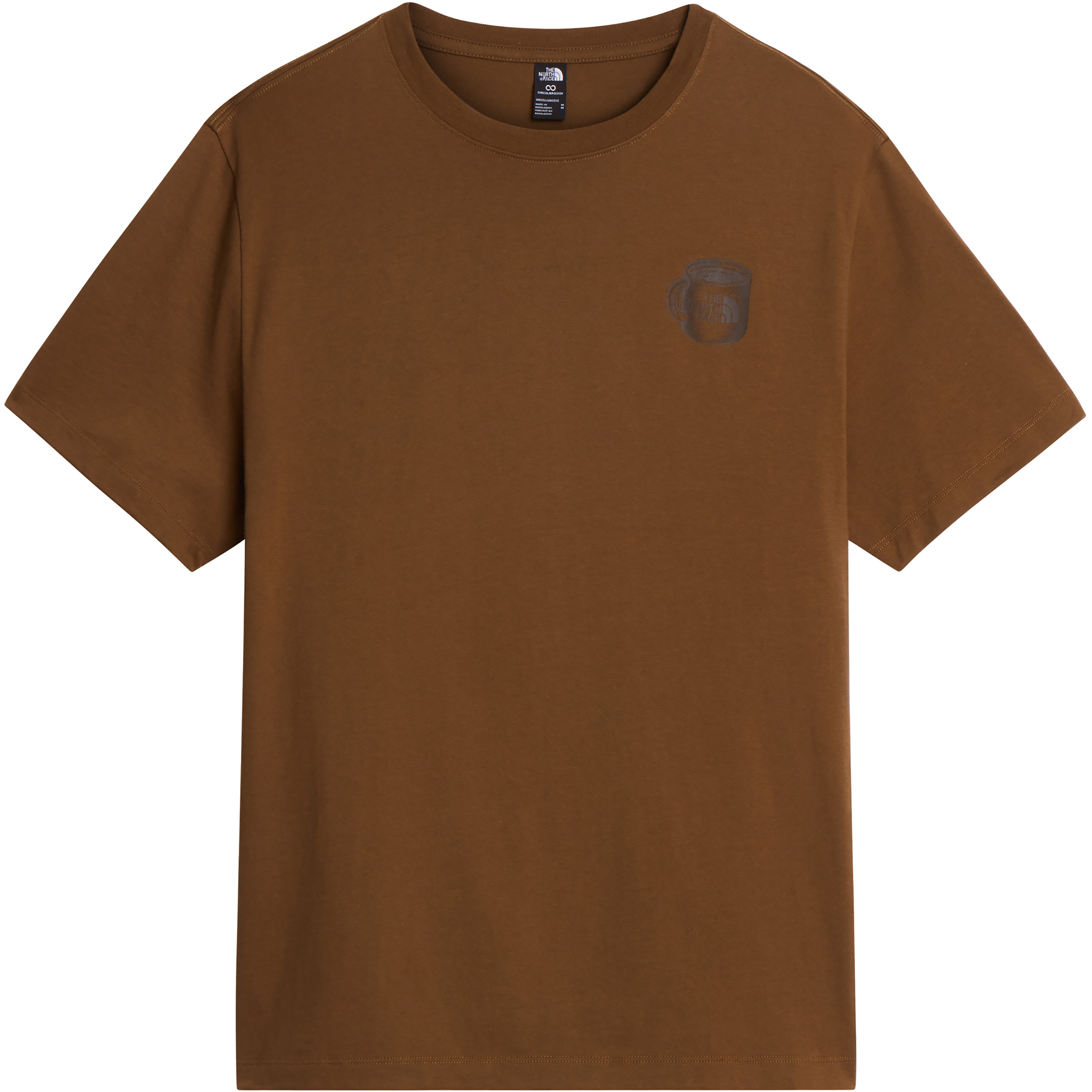 The North Face Basecamp Barista Graphic Herren T-Shirts oliv Größe XL Lifestyle Atmungsaktiv