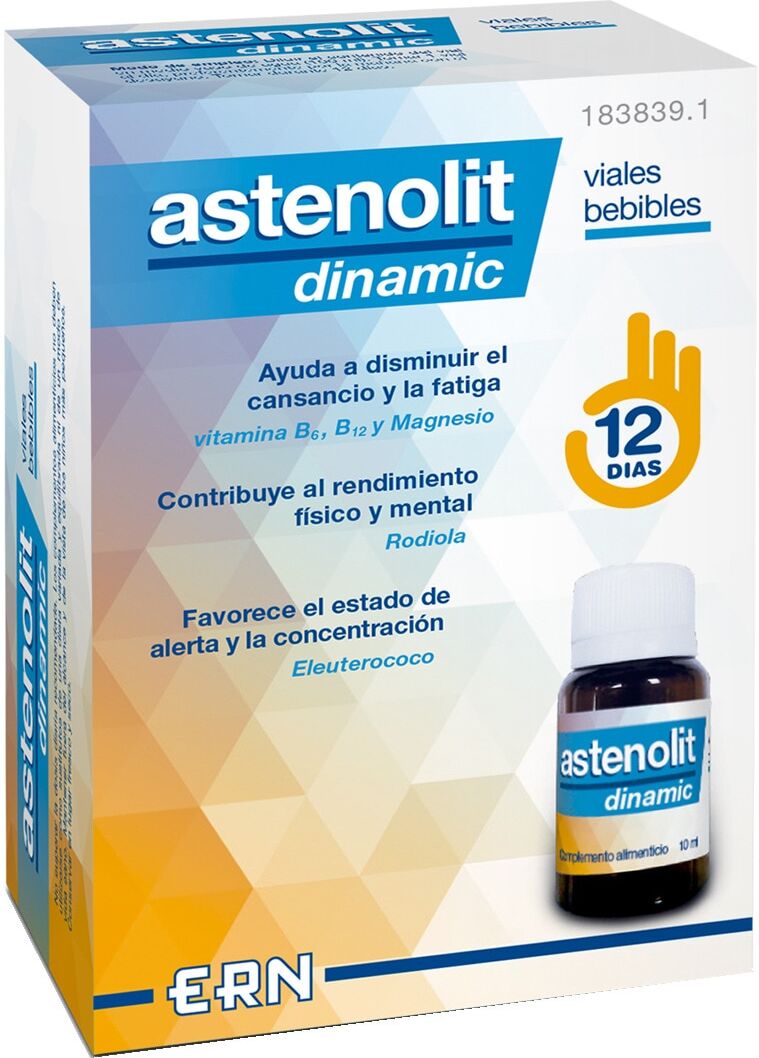Astenolit 12 Viales Bebibles Dinamic .
