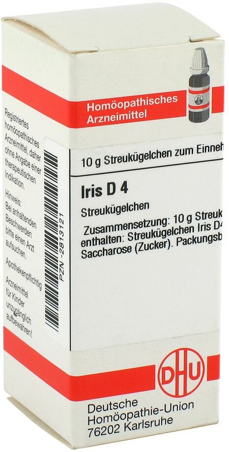 DHU Iris D4 Globuli