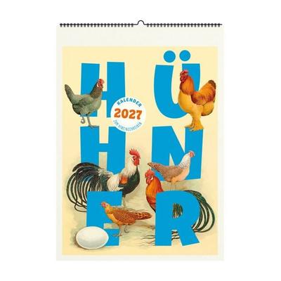 Hühner. Wandkalender 2027