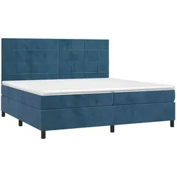 vidaXL, Boxspringbett, Bermenus (Block mit Quadraten) (200 x 200 cm)