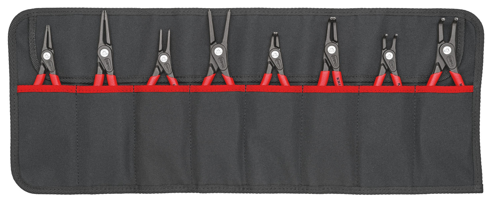 Knipex gereedschapstas inclusief 8 onderdelen