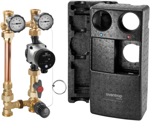 Oventrop Regumat Kessel-Anbindesystem 1354274 DN 25, Grundfos-Pumpe ALPHA2 25-60