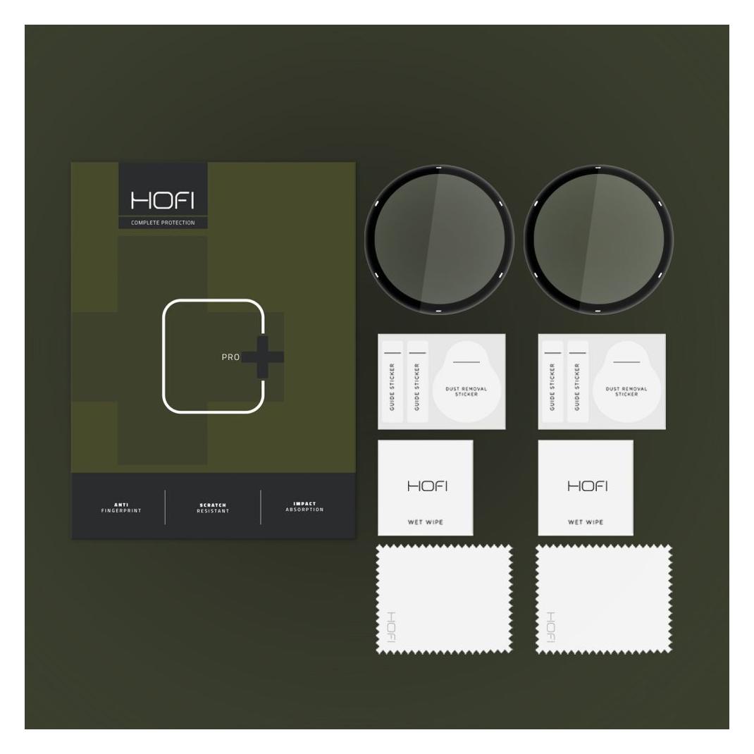 Hofi Hybridglas Hybrid Pro+ 2-Pack Für Garmin Vivoactive 5 Schwarz (9319456607123)