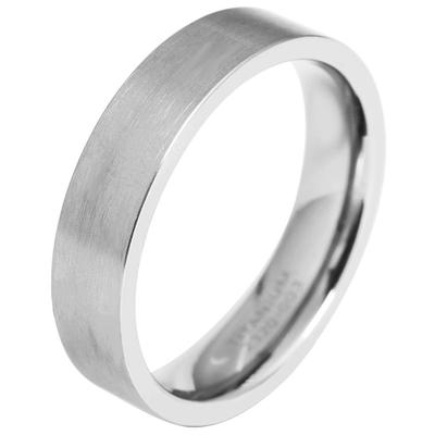 Fingerring ADELIA´S "Herren Ring aus Titan" Gr. 66, silber, Fingerringe, Herren, 66, Titan, Fingerring