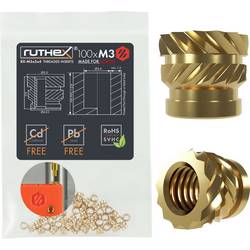 ruthex Gewindeeinsatz RX-M3x5x4 100 St. GE-M3x5x4-001