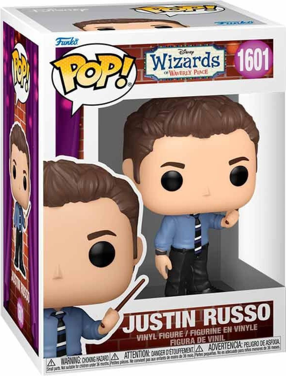 Funko POP! Vinyl figuur De Tovenaar van Waverly Place Justin Russo, 9 cm