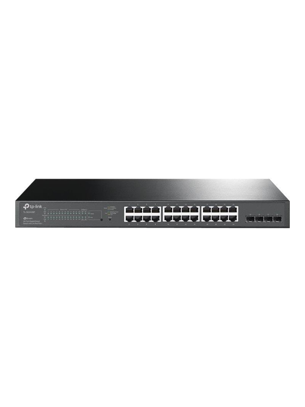 TP-Link TL-SG2428P 28-Port Gigabit Smart Switch with 24-Port PoE+ (250W)