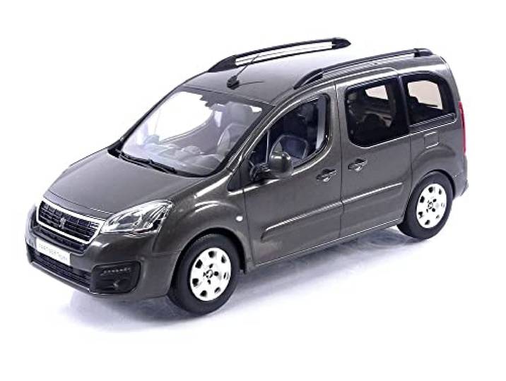 MODELLINO IN SCALA COMPATIBILE CON PEUGEOT PARTNER 2016 MOKA BROWN 1:18 NOREV NV184894