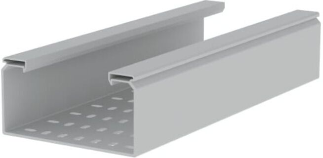 Unex Goulotte perforée, gris clair 66220 (66220)