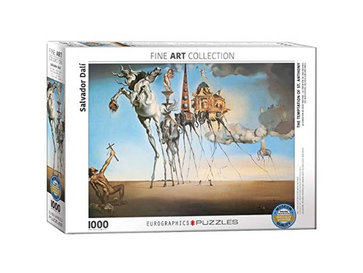 De verleiding van St. Anthony door Salvador Dalí 1000-delige puzzel