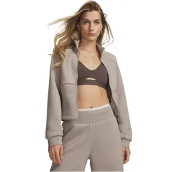 UNDER ARMOUR Unstoppable Fleece Rib Jacke Damen 203 - timberwolf taupe/timberwolf taupe S