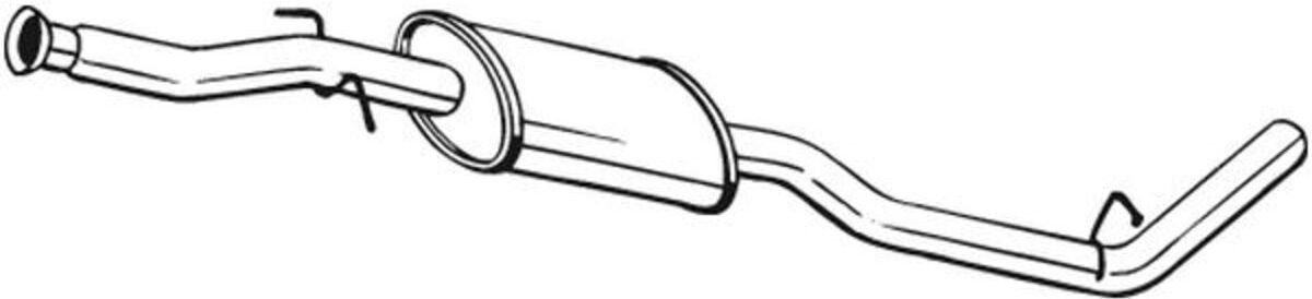 Mittelschalldämpfer BOSAL 279-701