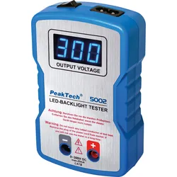 PEAKTECH 5002 - Komponententester für LEDs, bis 300 V DC