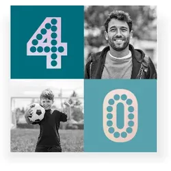 Geburtstag Einladungen im Design "Glänzende Aussicht" - Musterkarte