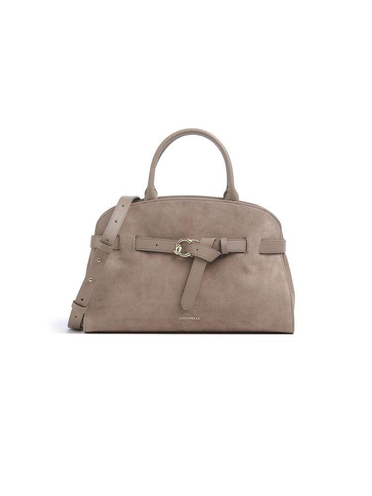 Coccinelle Handtasche Warmes Taupe