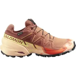Salomon Speedcross 6 GTX W – Trailrunning Schuhe – Damen - Brown/Yellow - 7,5 UK