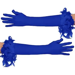 Handschuhe "Glamour", royalblau