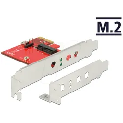 DELOCK 89889 - PCI Express Karte > 1x intern M.2 Key E - Low Profile Formfaktor
