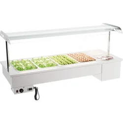 CombiSteel Einbau Bain-Marie Mit Schalen 4/1