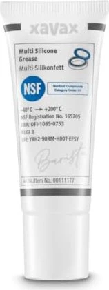 Xavax Lebensmittel-Vaseline (Silikonfett) OKS 1110