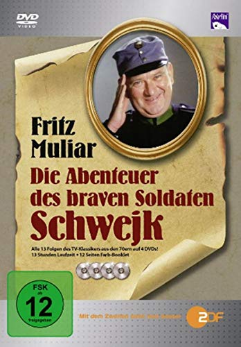 Wolfgang Liebeneiner - Die Abenteuer des braven Soldaten Schwejk inkl. Farb-Booklet [4 DVDs] - Preis vom 30.09.2026 09:01:18 h