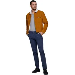 Jack & Jones Chino-Hose Marco Bowie in Dunkelblau-W33 / L32