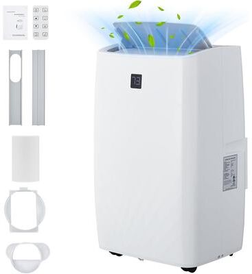 Garvee Portable Air Conditioner 12000 BTU AC Unit Cools Up to 550 Sq ft Air Conditioner Portable 3 in 1 Cooling Fan