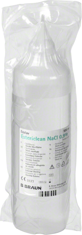 B.Braun Milano Sodio Cloruro B. Braun 0,9% Soluzione Per Infusione - Flacone Da 500 Ml.
