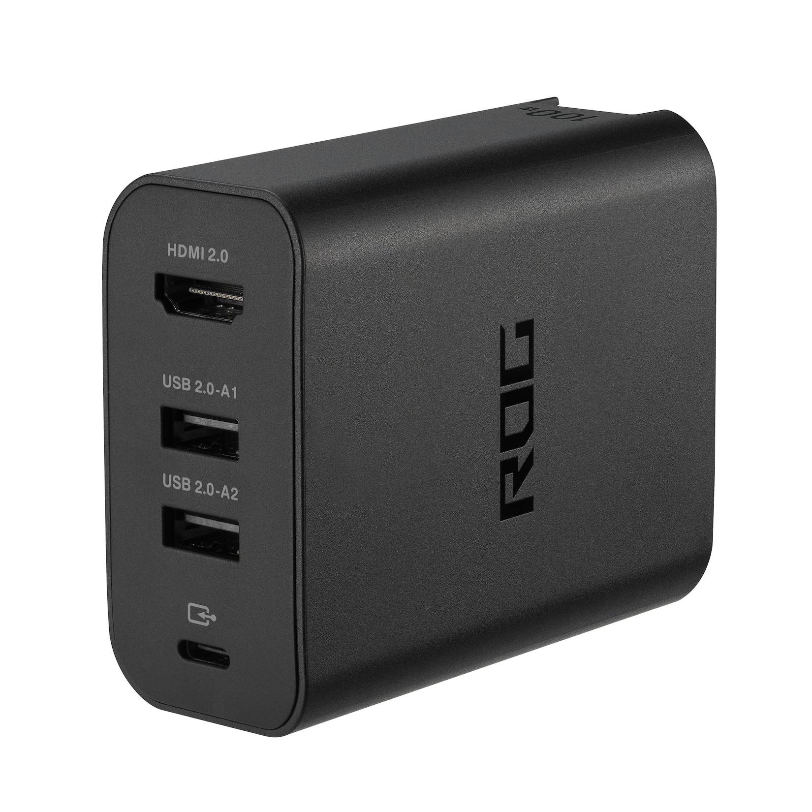 ASUS ROG 100W Gaming Charger Dock Handy-Dockingstation Universal Schwarz