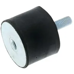 RS PRO, Zubehör Lagereinrichtung, Stud Mount (M/F) 16x15mm M4x10 50 ShA