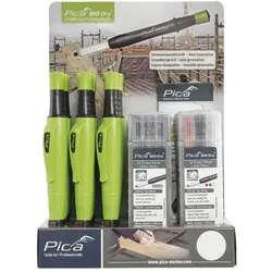 Alarm, Bleistift, Werkzeuge 56036655 Zimmermannsbleistift Pica BIG DRY Graphite L.202mm Zim (2 mm, 1x)