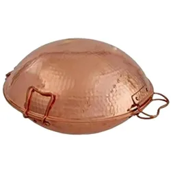 Ich-zapfe Cataplana 30 cm, Pfanne + Kochtopf, Kupfer