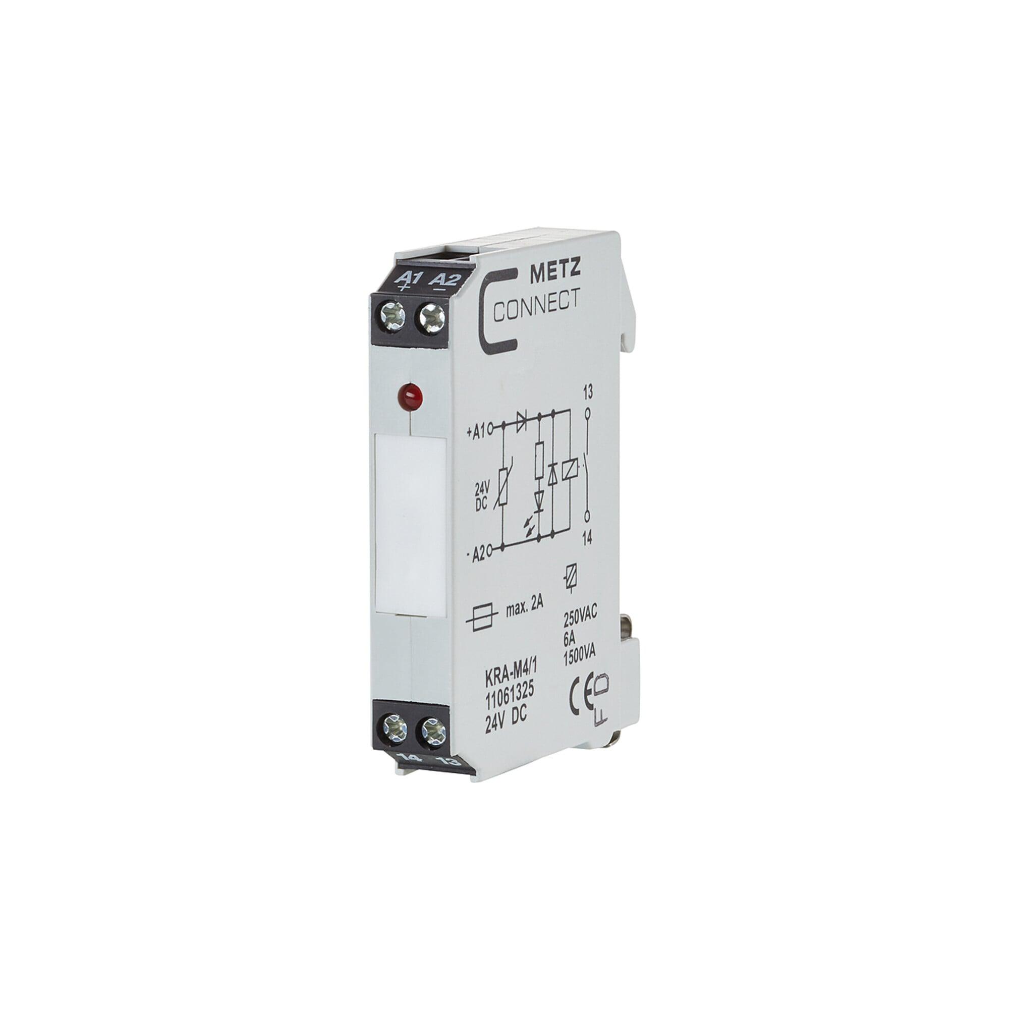 BTR NETCOM Koppelbaustein 1S KRA-M4/1 24DC ; Metz Connect (11061325)