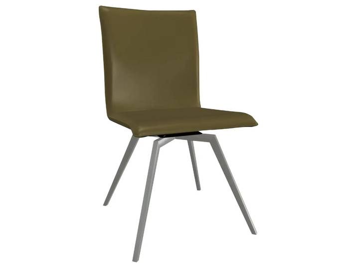 Drehstuhl Damian Trendstühle / Farbe: Leberfarbig / Material: Kunstleder