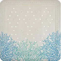 GRUND Duscheinlage REEF blau 55x55 cm
