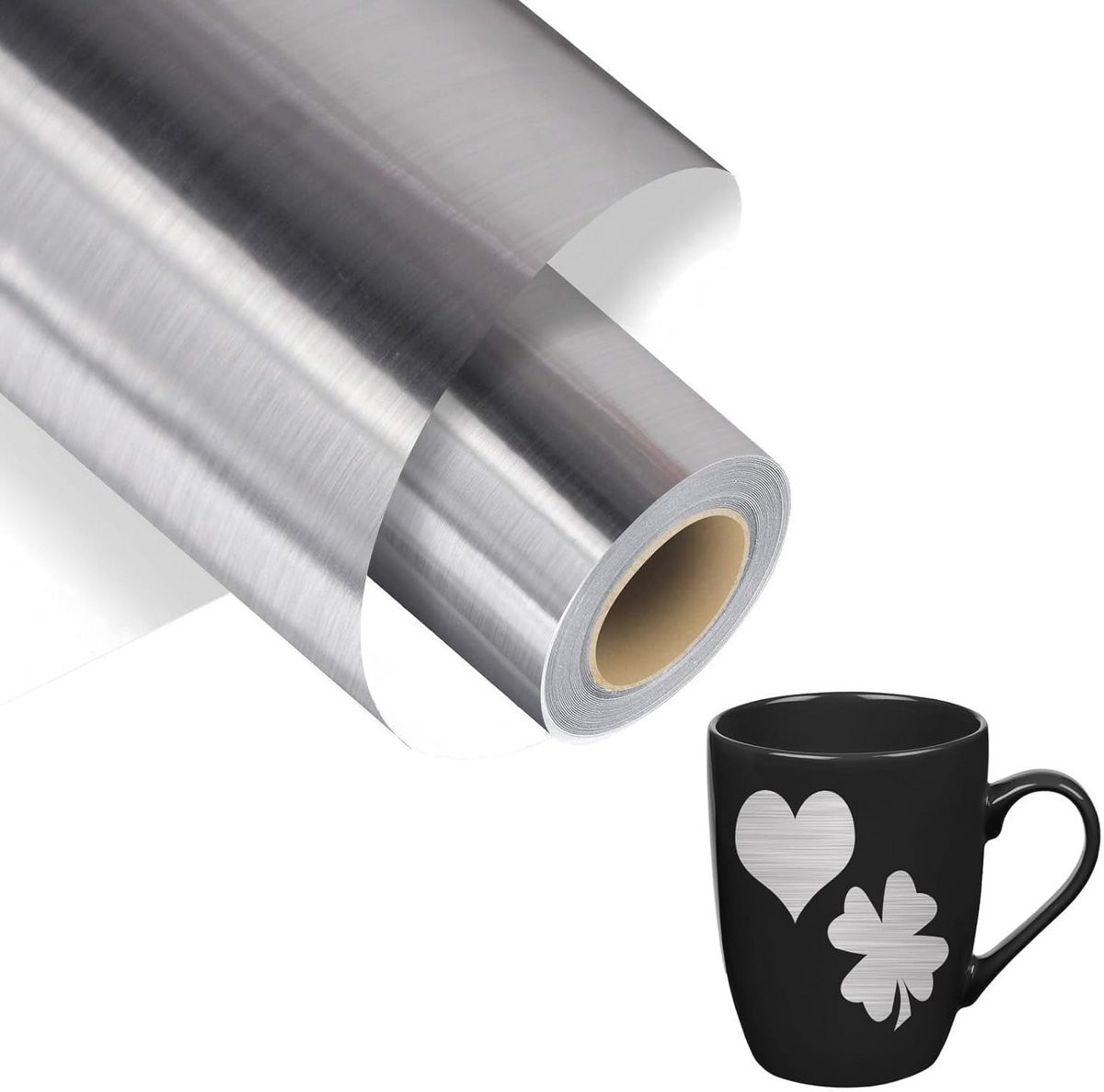 Zelfklevende Plotterfolie voor Creatieve Projecten - Glanzend Vinyl voor Stickers en Decoraties voor Ramen