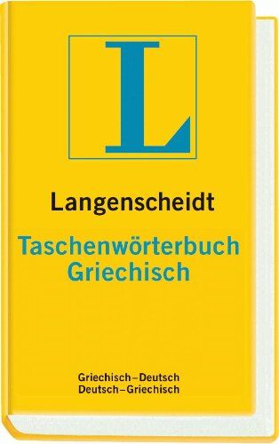 Wendt, Heinz F. - Langenscheidt Taschenwörterbuch Griechisch - Preis vom 09.10.2026 07:28:09 h