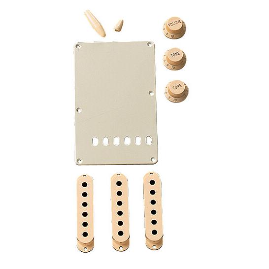 Fender Accessory Kit Strat(TM) aged wh. (Instrumenten Ersatzteile) (46535507)