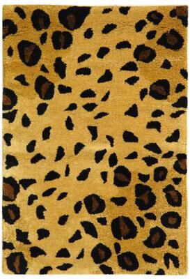 SAFAVIEH Handmade Soho Emmelie Leopard N.Z. Wool Rug