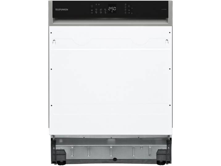 GESCHIRRSPÜLER, 60 cm teilintegrierbar, Einbau Spülmaschine, 12 Maßgedecke, 6 Programme, AquaStop, Startzeitvorwahl, Auto-Door, leise 45 dB, GET6012DI