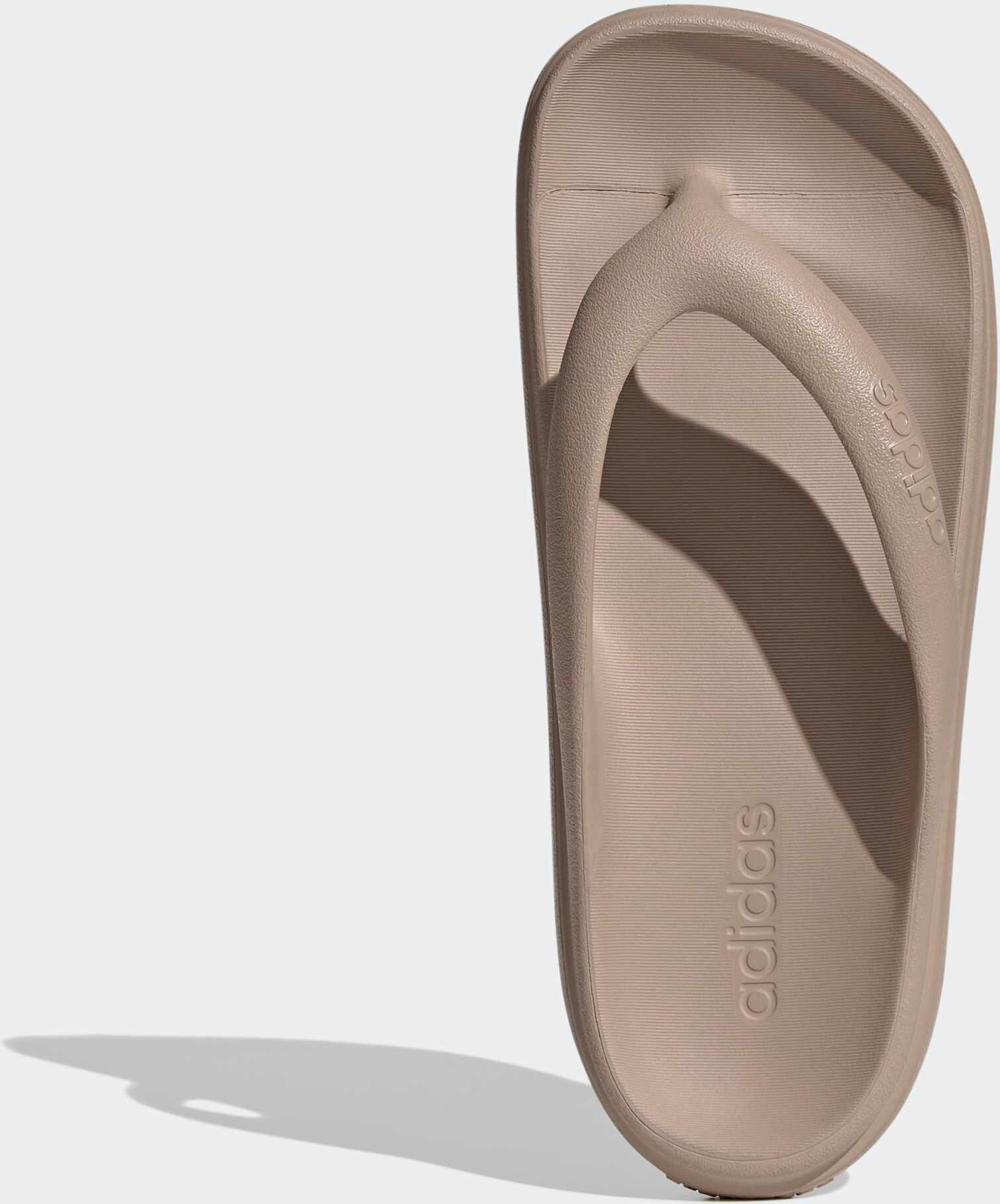 Zehentrenner ADIDAS SPORTSWEAR "ADILETTE LUMIA SLIDES", Damen, Gr. 43, beige (trace khaki, trace khaki, trace khaki), Synthetik, Schuhe Zehentrenner trace khaki, trace khaki, trace khaki 43