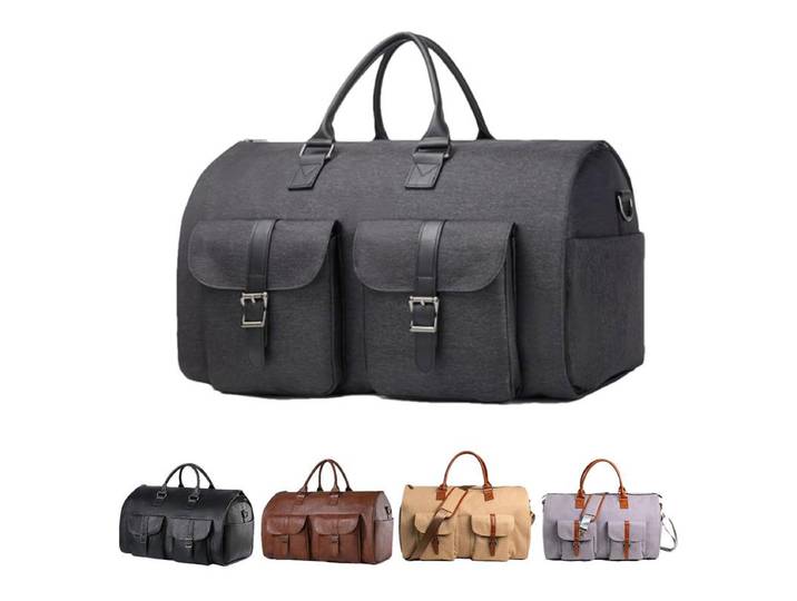 Sacs de dehors pour le Voyage, Imperméables, Grande Capacité, Fourre-Tout observateur avec Poignées, Sangle Amovible à Fermeture Éclair