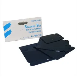 Kunststoffspachtel Set blau (4Stk.) - 50/80/100/120mm