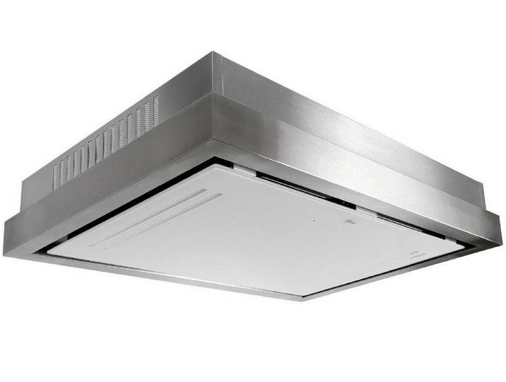 GURARI Deckenhaube GCH C 343 IS 120 WH PRIME, Dunstabzugshaube 120cm, 1000m³/ h Einbau Dunstabzugshaube 120cm/ EBM Motor/ Saugstark 1000m³